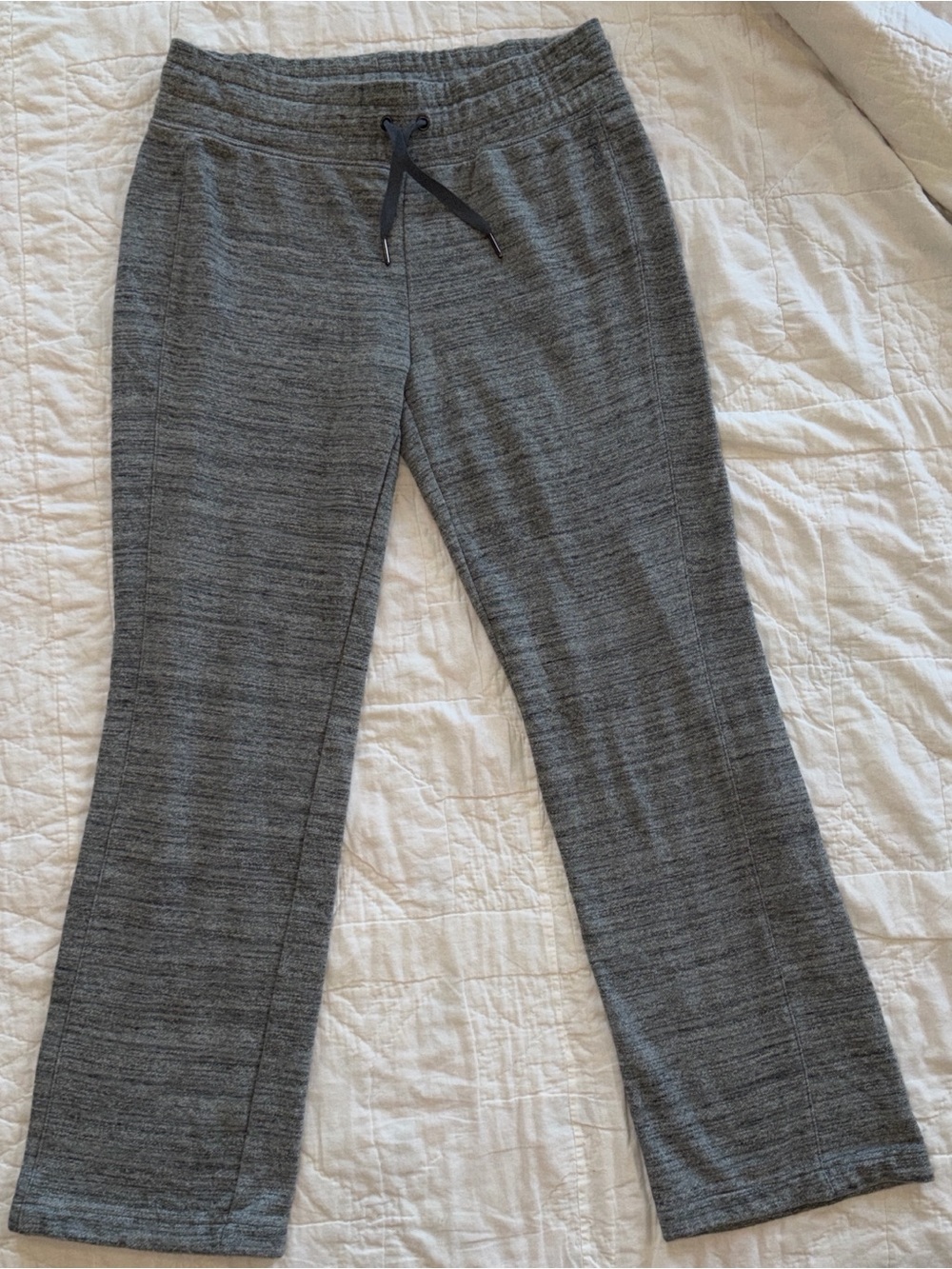 Reebok Gray Knit Drawstring Lounge Pants